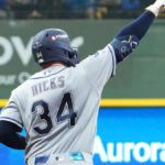 Liam Hicks and Rays jump Brewers starter immediately in World Series Game 2 - USA Today