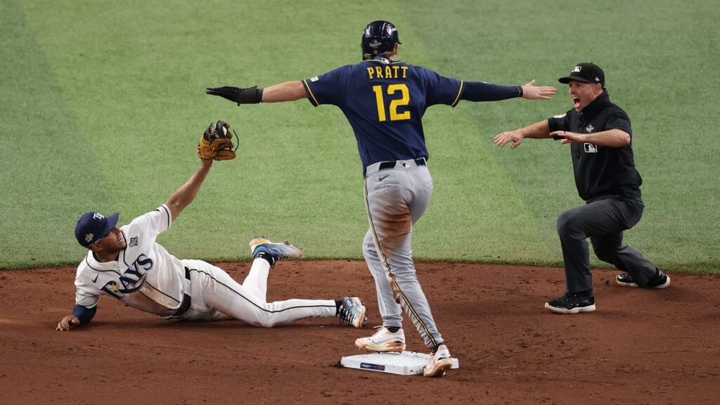Brewers on brink of World Series crown as they battle Rays in Game 4 - USA Today