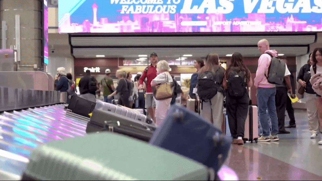 Clark County gaming revenue steady as airport passenger numbers show decrease - KSNV