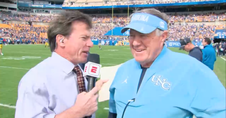 Bill Belichick was downright chatty (by his standards) with ESPN's Quint Kessenich before UNC-Pitt - Awful Announcing