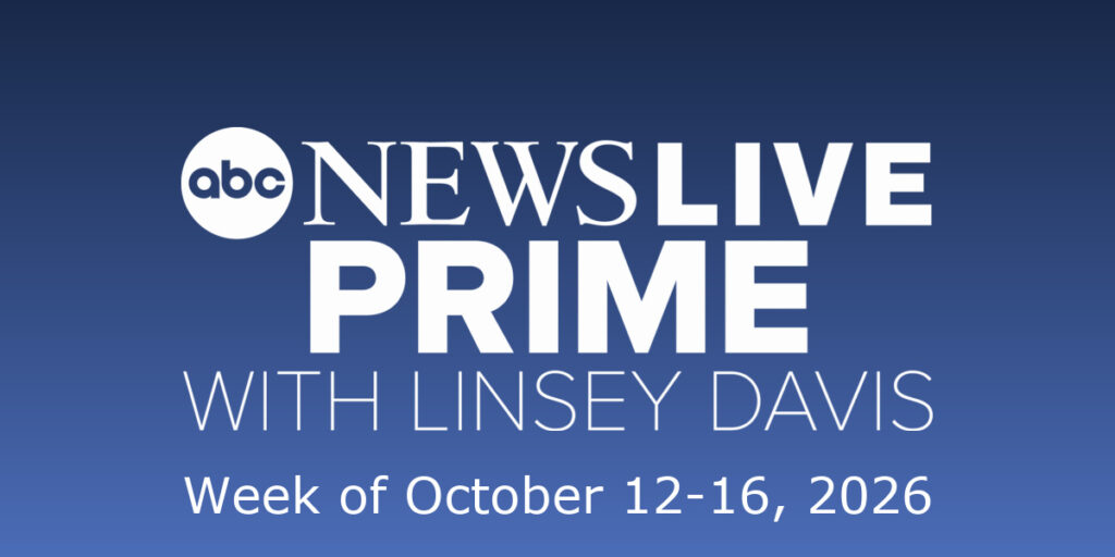 "ABC News Live Prime with Linsey Davis" Guest List: D.L. Hughley, Kyle MacLachlan, and More to Appear Week of October 12th - LaughingPlace.com