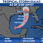 Tropical Depression Nine develops in the Gulf - Spectrum News 13