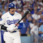 Shohei Ohtani punctuates Game 4 HR with epic bat flip, extreme relief - The Big Lead
