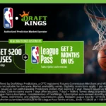 New DraftKings promo code for Thursday Night Football tonight; $200 guaranteed and free NBA League Pass in TN - Rocky Top Insider