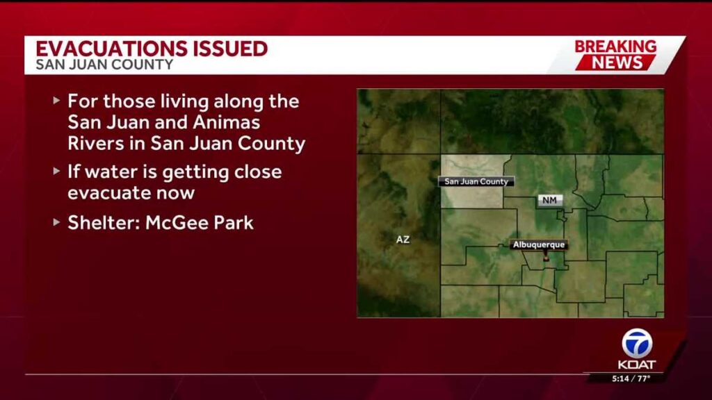 Evacuations Ordered in Southern Colorado and Northern New Mexico Due to Flooding - SSBCrack