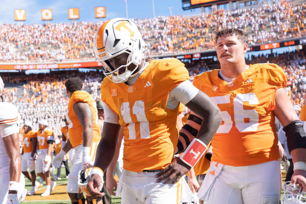 Tennessee benches freshman QB Faizon Brandon after rough start vs. Auburn - The Big Lead
