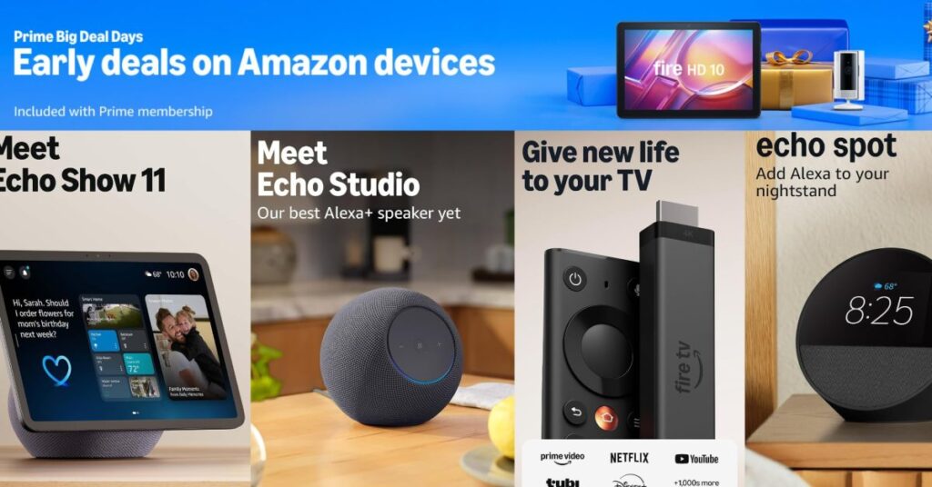 Fall Prime Day Amazon gear deals are flying: All-new Fire TV Stick 4K 50% off, Echo gear up to $100 off, more - 9to5Toys