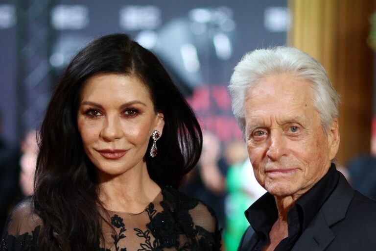 Michael Douglas reacts to wife Catherine Zeta-Jones’ comments about his wild new memoir - The Independent