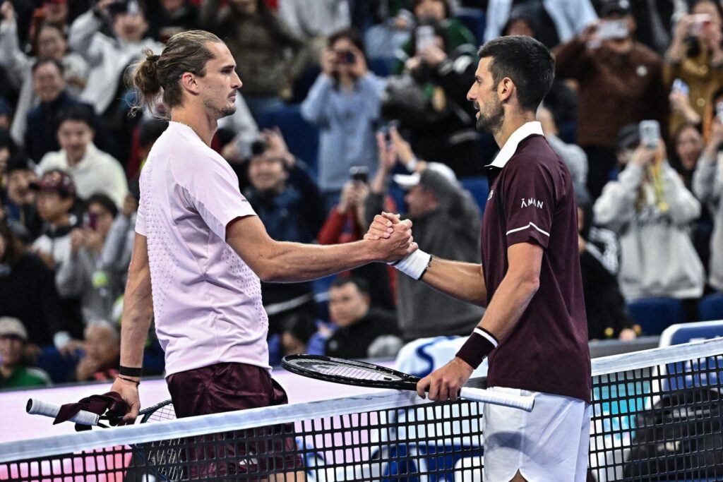 Alexander Zverev makes comment about Novak Djokovic's game from the baseline after losing to him in Beijing - Tennishead