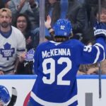 Maple Leafs’ Gavin McKenna Snipes Home 1st NHL Goal - heavy.com