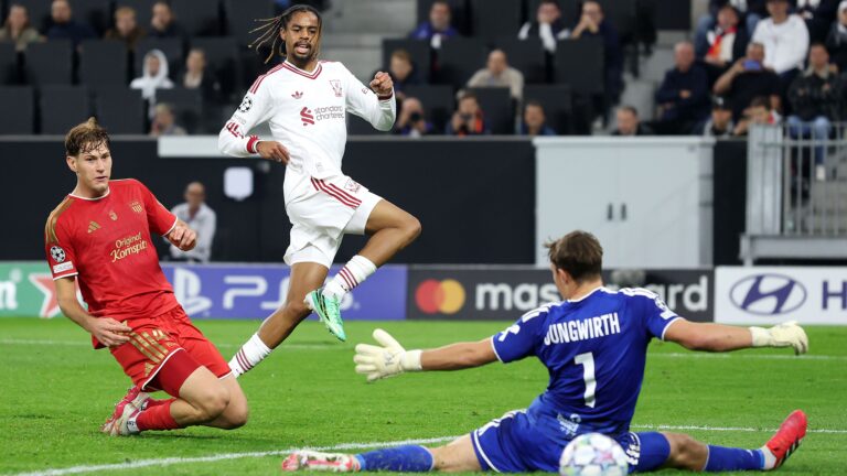Video: Araujo and Barcola open their scoring accounts with Liverpool in the Champions League | Goal.com South Africa - Goal.com