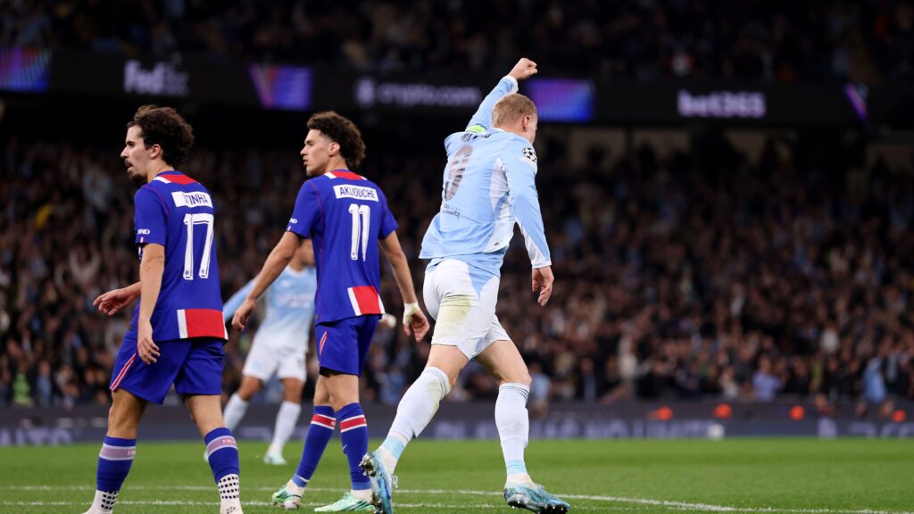 Video: Haaland fires up Guardiola's enthusiasm, and Bouaddi makes his mark against Paris - Goal.com