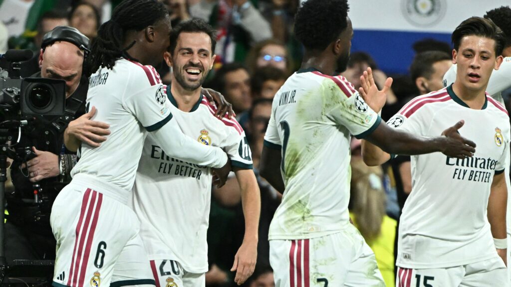 With Bernardo Silva's first goals: Real Madrid shatter their history in the Champions League - Goal.com