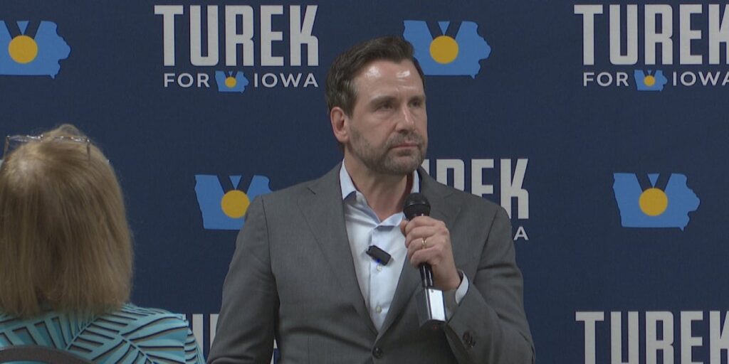 Health care, housing, wages: Josh Turek outlines campaign goals at Davenport rally - KWQC