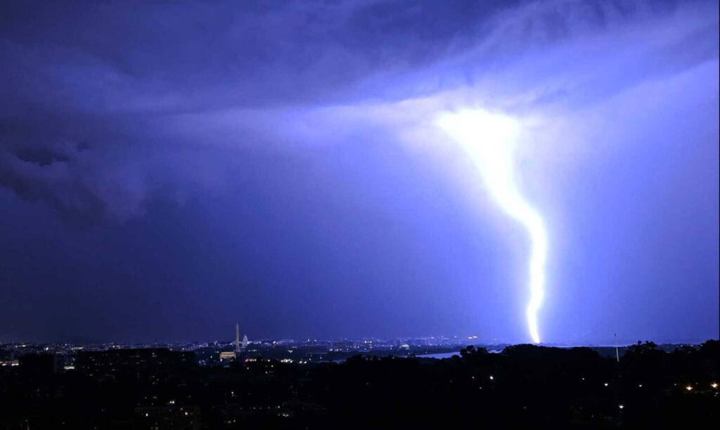 WEATHER ALERT: Severe Thunderstorm Watch issued for Arlington ahead of sharp cold front - ARLnow