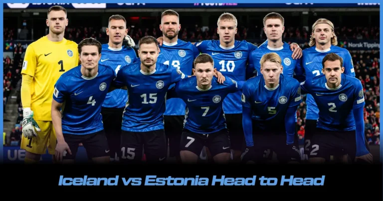 Iceland vs Estonia Head to Head: Overall Stats, Records & Results - Sportsdunia