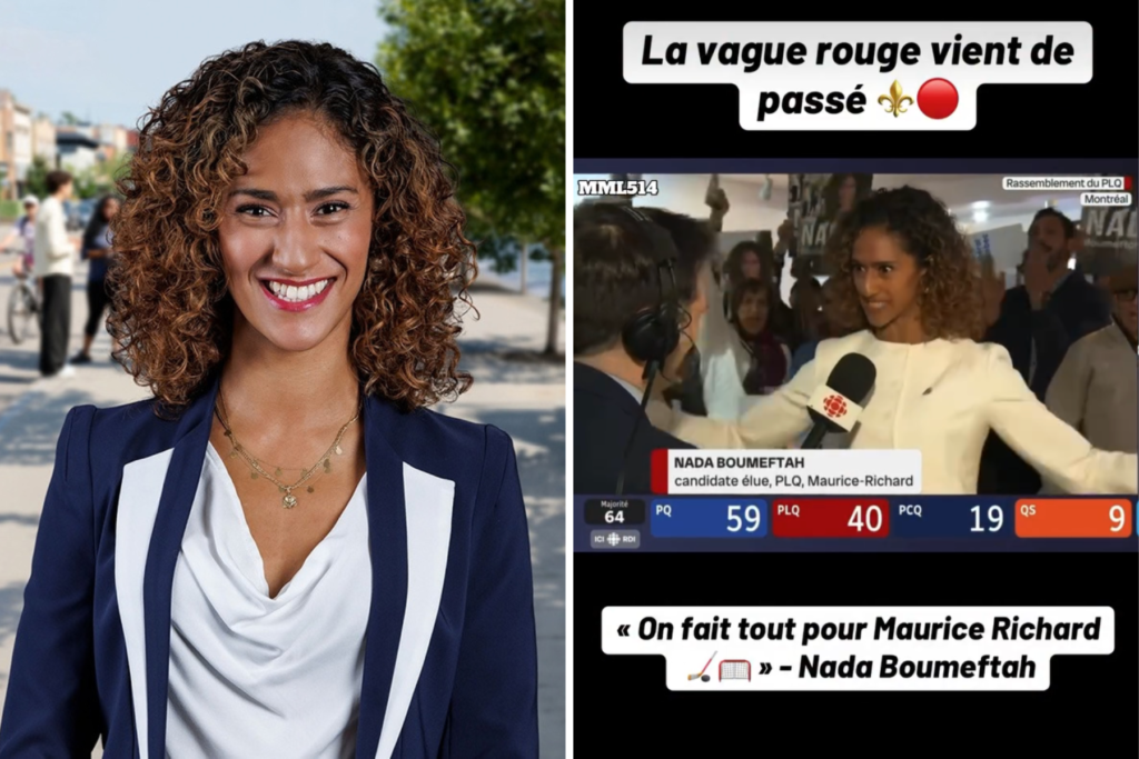 New Liberal MNA Nada Boumeftah says viral election-night moment was ‘my authenticity’ - Montreal Gazette