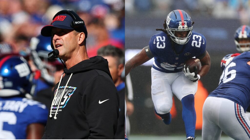 Giants’ John Harbaugh Cuts Najee Harris, Apparently Over A Petty Reason - BroBible