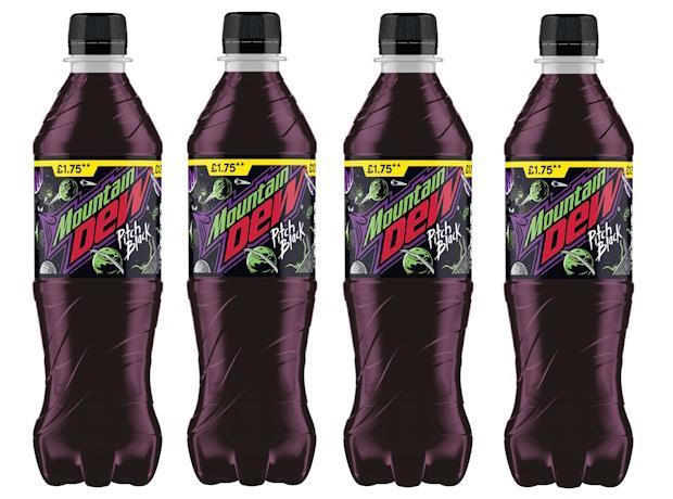 Mountain Dew Launches New Citrus Grape-Flavored Drink Pitch Black in October - SSBCrack