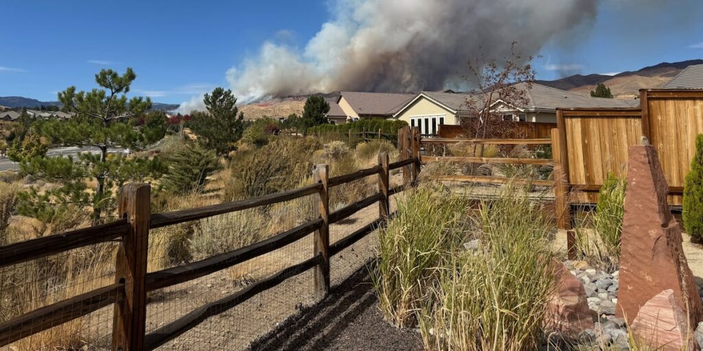 Bull Fire burns 2,500 acres north of Verdi, 0% contained - KOLO | 8 News Now