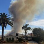 Norte fire grows to 50-70 acres in San Clemente, threatens structures - Orange County Register