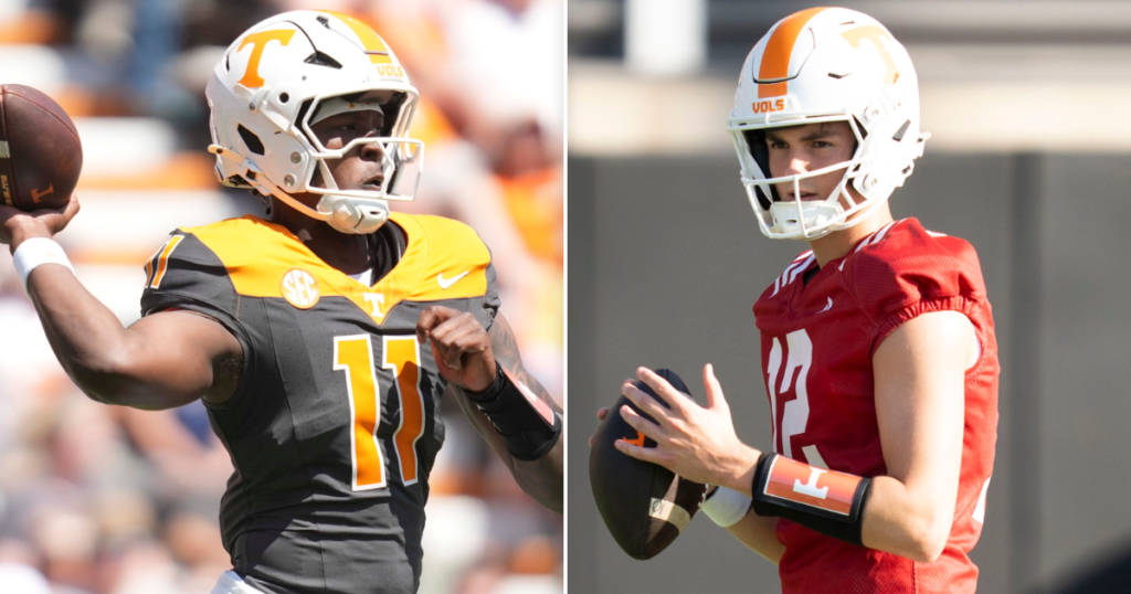Josh Heupel explains decision to bench Faizon Brandon for George MacIntyre vs. Auburn - On3
