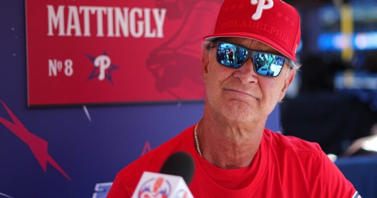 Report: Phillies to make Mattingly full-time manager - TSN
