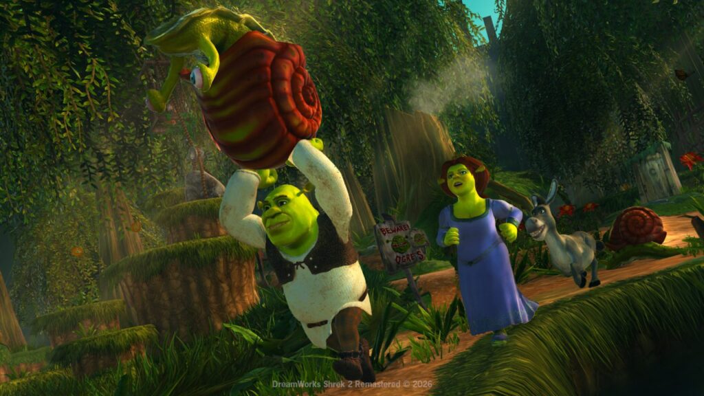 Shrek 2 Remastered is out next month for $29.99 - Games Asylum