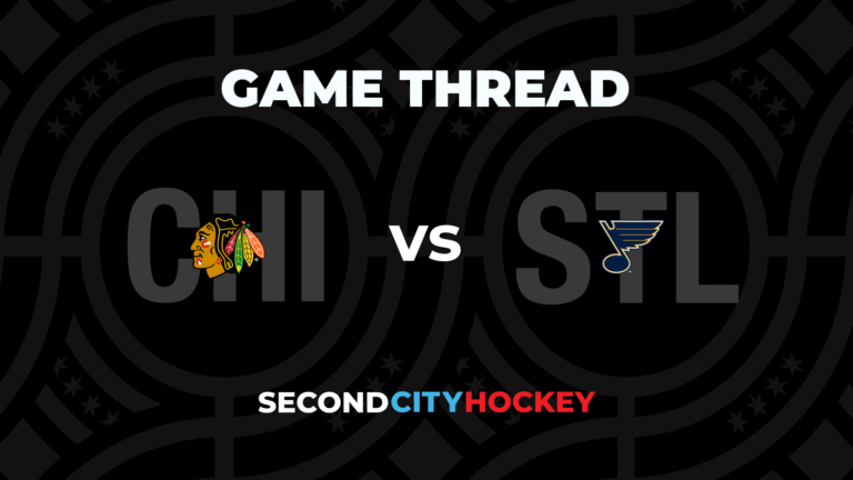Blackhawks vs. Blues: Game Discussion - Second City Hockey