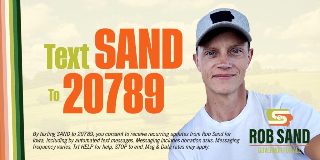 Rob Sand Will Take on Iowa’s Cancer Crisis and Improve Water Quality - Rob Sand for Iowa