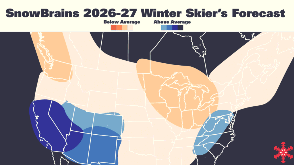 2026-27 Ski Season Forecast: El Niño by Region - SnowBrains