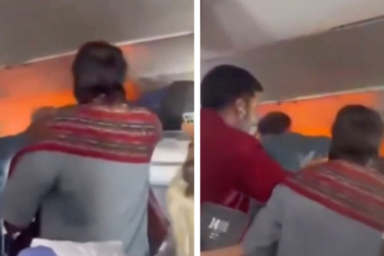 Mid-air panic as power bank catches fire on IndiGo flight - The Independent
