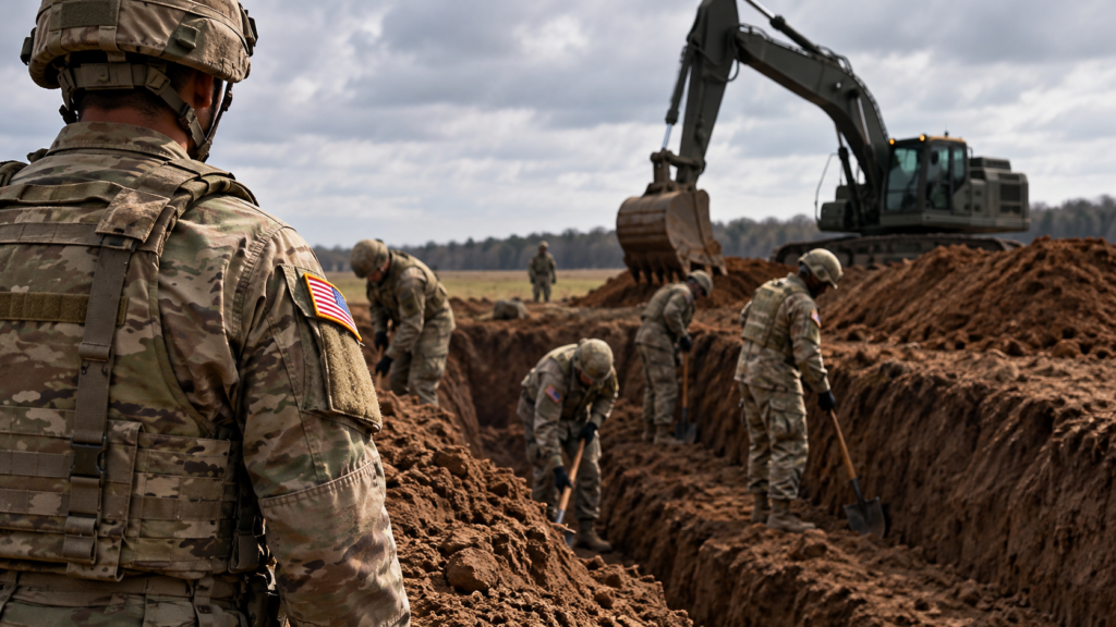 Mass Graves Drill Shows Army Could Bury 2,400 Soldiers a Day - Baller Alert