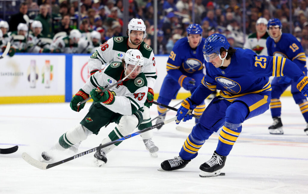 Sabres Tame Wild In Third Period Comeback - Die by the Blade