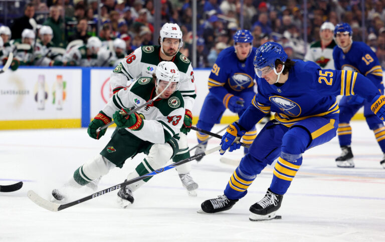 Sabres Tame Wild In Third Period Comeback - Die by the Blade