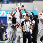 Cardinals beat Rams 18-16 on Chad Ryland's 6th field goal as time expires - WSLS