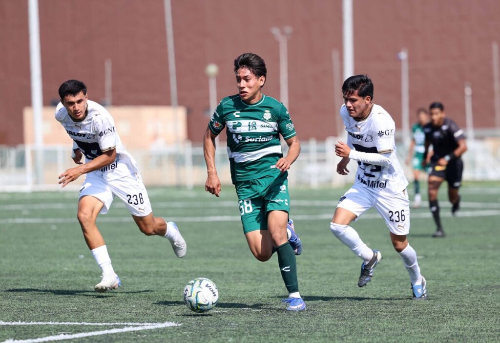 THE UNDER-19 WARRIORS DREW AGAINST PUMAS - Santos Laguna