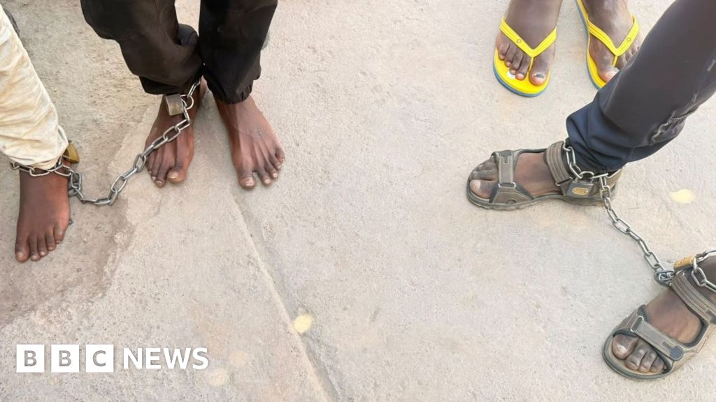 Mpumalanga rehab centre: South African police rescue 200 people, some in chains - BBC