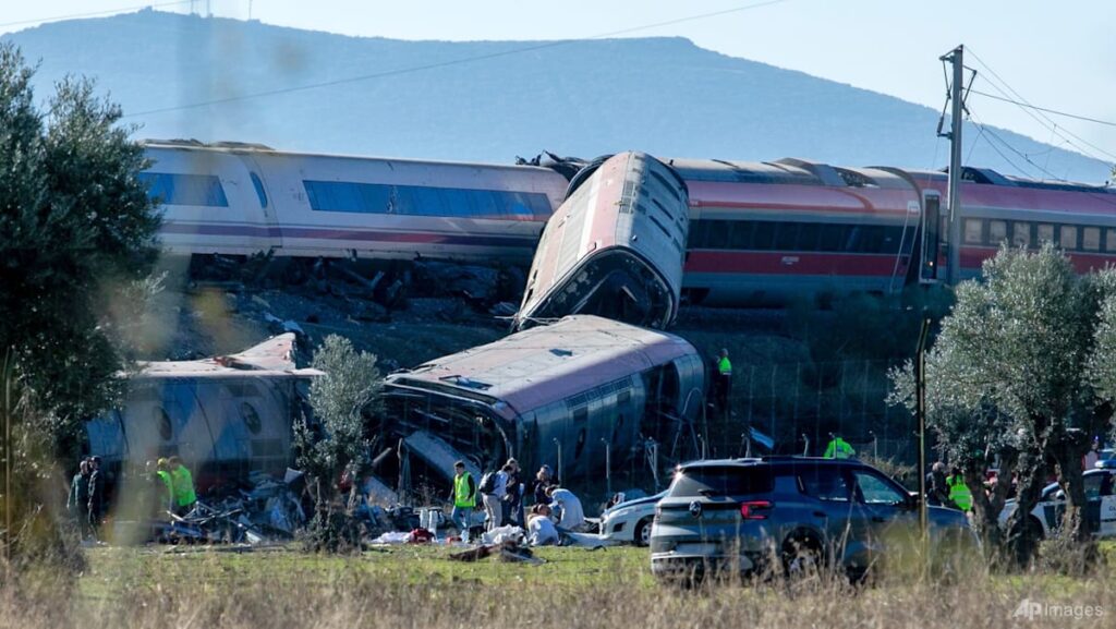 At least 10 people dead in Spain after two high-speed trains collide - CNA