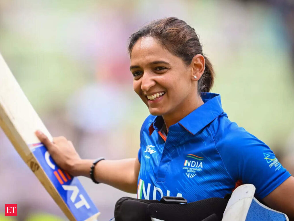Harmanpreet Kaur moves up to eighth in ICC ODI rankings - The Economic Times