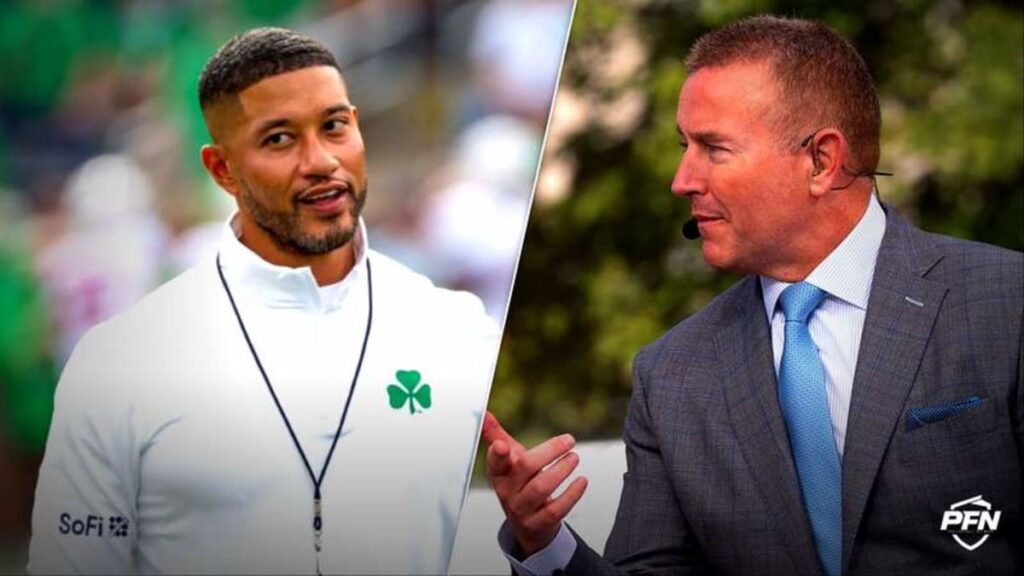 ‘Better Check on Miami,’ ‘Please Don’t Lecture Us’ — CFB Fans Push Back as Kirk Herbstreit Calls Notre Dame’s Schedule an ‘Embarrassment’ - AOL.com