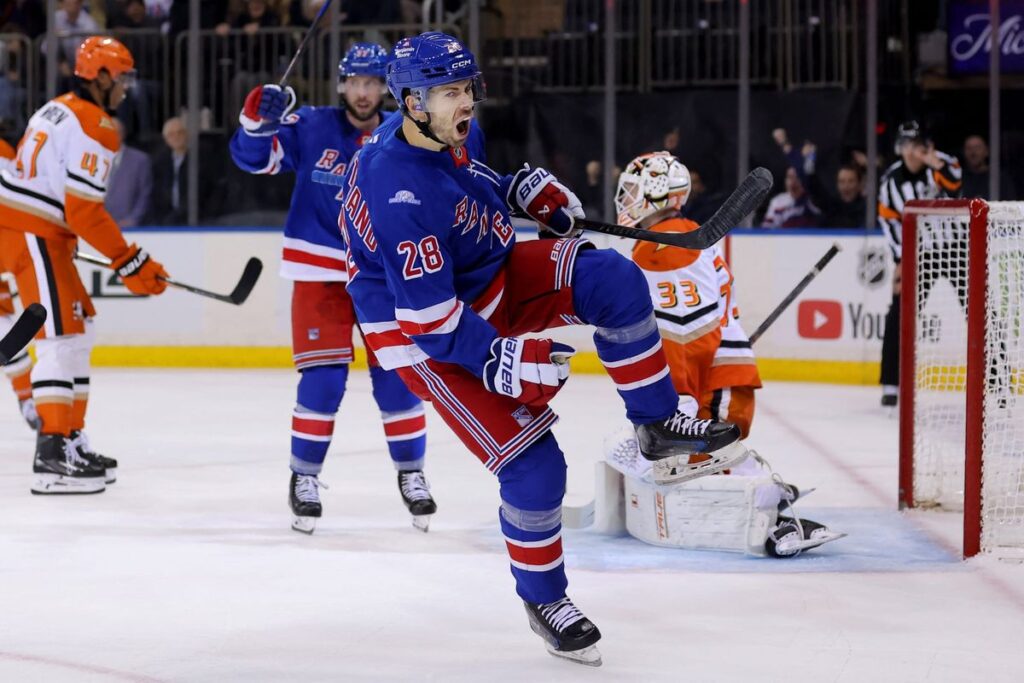 Rangers Recap: Bjorkstrand Scores Twice as Rangers Rout Ducks, 5-2 - Blueshirt Banter