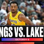 Los Angeles Lakers vs. Sacramento Kings Live NBA Preseason Updates, Scores and Highlights - Bleacher Report