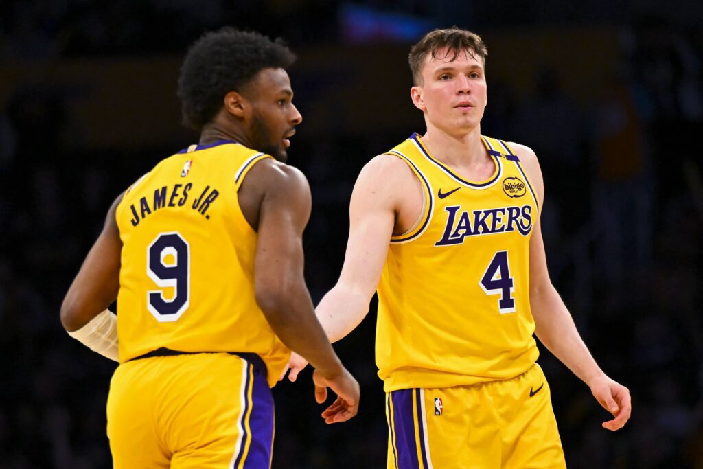 Bronny James Survives As Lakers Cut Dalton Knecht Before Season Opener - Fadeaway World