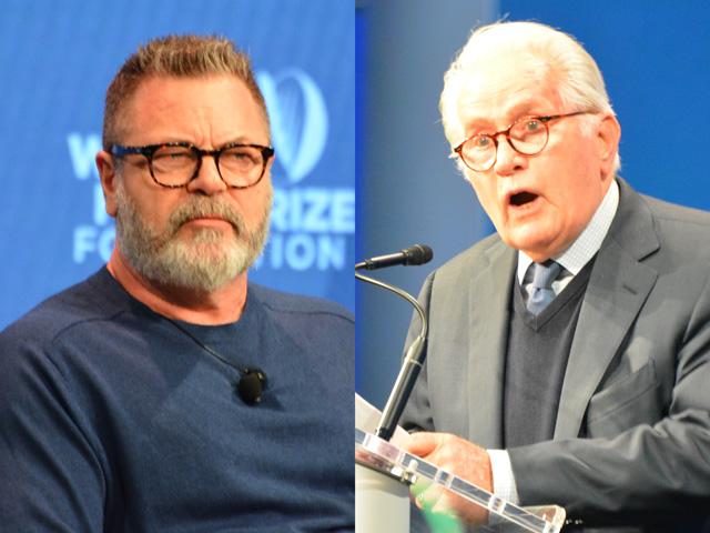 Sheen, Offerman Challenge America's Food Priorities at World Food Prize - DTN Progressive Farmer