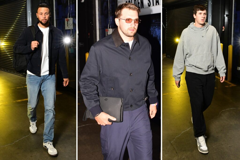 Lakers, Warriors stars flex their fashion game before opening-night clash - New York Post