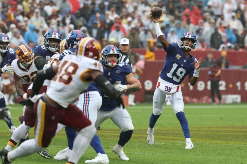 Giants vs. Commanders live updates: Malik Nabers TD forces overtime - New York Post