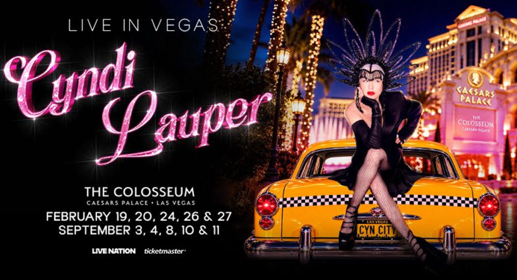 Cyndi Lauper announces 2027 Las Vegas dates - The Music Universe