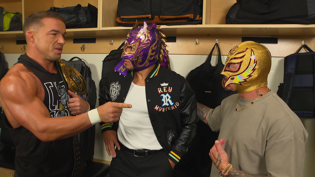 EXCLUSIVE: Chad Gable to battle Rey Mysterio and Dragon Lee for the title: Raw highlights - WWE