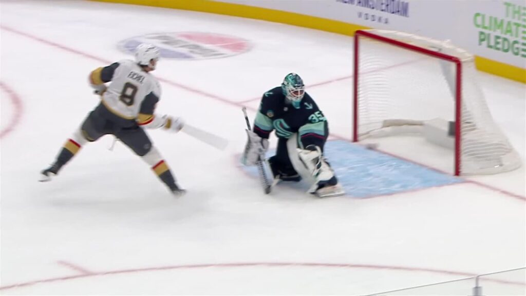 VGK@SEA: Eichel scores goal against Joey Daccord - NHL.com